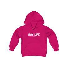 Load image into Gallery viewer, Bay Life Youth Heavy Blend Hooded Sweatshirt