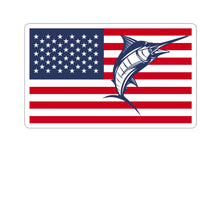 Load image into Gallery viewer, Sailfish Flag Kiss-Cut Stickers