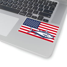 Load image into Gallery viewer, Tuna Flag Kiss-Cut Stickers