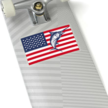 Load image into Gallery viewer, Sailfish Flag Kiss-Cut Stickers