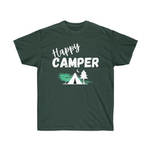 Load image into Gallery viewer, Happy Camper Unisex Ultra Cotton Tee