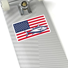 Load image into Gallery viewer, Tuna Flag Kiss-Cut Stickers