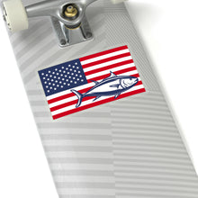 Load image into Gallery viewer, Tuna Flag Kiss-Cut Stickers