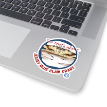 Load image into Gallery viewer, The Truth About Jersey Blue Claw Crab Kiss-Cut Stickers