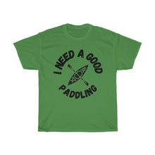 Load image into Gallery viewer, I Need A Good Paddling Unisex Heavy Cotton Tee - Multiple Colors Available