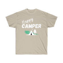 Load image into Gallery viewer, Happy Camper Unisex Ultra Cotton Tee