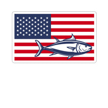 Load image into Gallery viewer, Tuna Flag Kiss-Cut Stickers