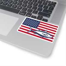 Load image into Gallery viewer, Tuna Flag Kiss-Cut Stickers