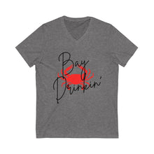Load image into Gallery viewer, Bay Drinkin Unisex Jersey Short Sleeve V-Neck Tee