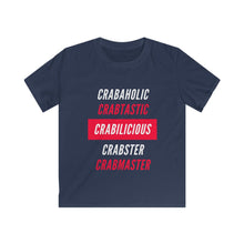 Load image into Gallery viewer, Crabaholic Kids Softstyle Tee - Multiple Colors Available
