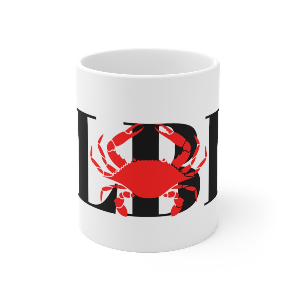 LBI Crab Coffee Mug 11oz