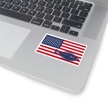 Load image into Gallery viewer, Flounder Flag Kiss-Cut Stickers
