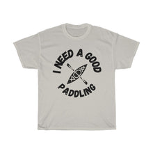 Load image into Gallery viewer, I Need A Good Paddling Unisex Heavy Cotton Tee - Multiple Colors Available
