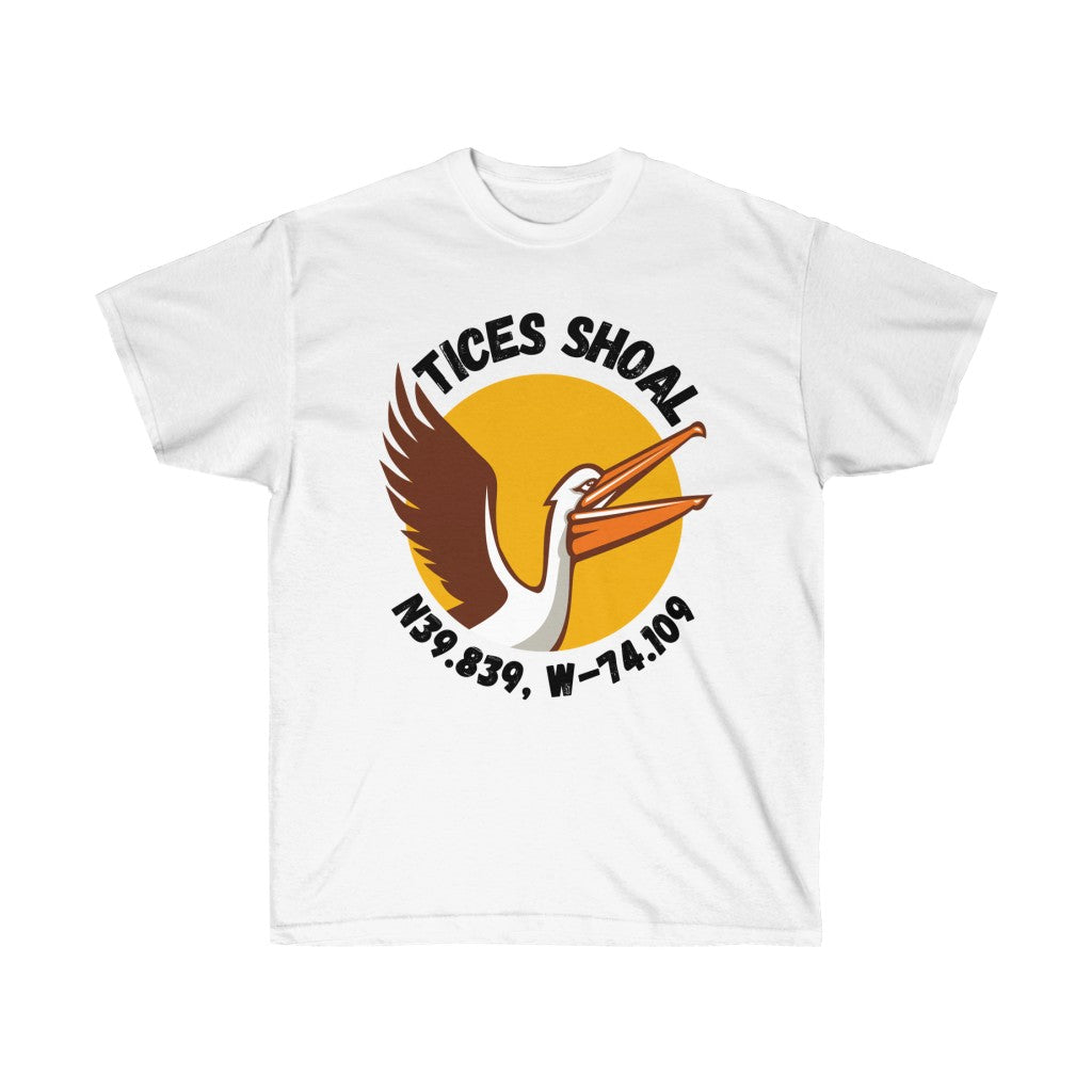 Tices Shoal Pelican Unisex Ultra Cotton Tee