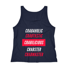 Load image into Gallery viewer, Crabaholic Women&#39;s Relaxed Jersey Tank Top - Multiple Colors Available
