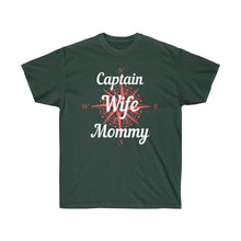 Load image into Gallery viewer, Captain, Wife, Mommy Unisex Ultra Cotton Tee
