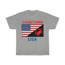 Load image into Gallery viewer, Crabtown USA Unisex Heavy Cotton Tee - Multiple Colors Available
