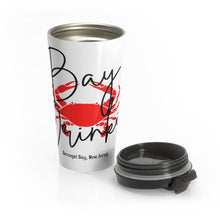 Load image into Gallery viewer, Bay Drinking Barnegat Bay Stainless Steel Travel Mug
