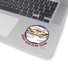 Load image into Gallery viewer, The Truth About Jersey Blue Claw Crab Kiss-Cut Stickers
