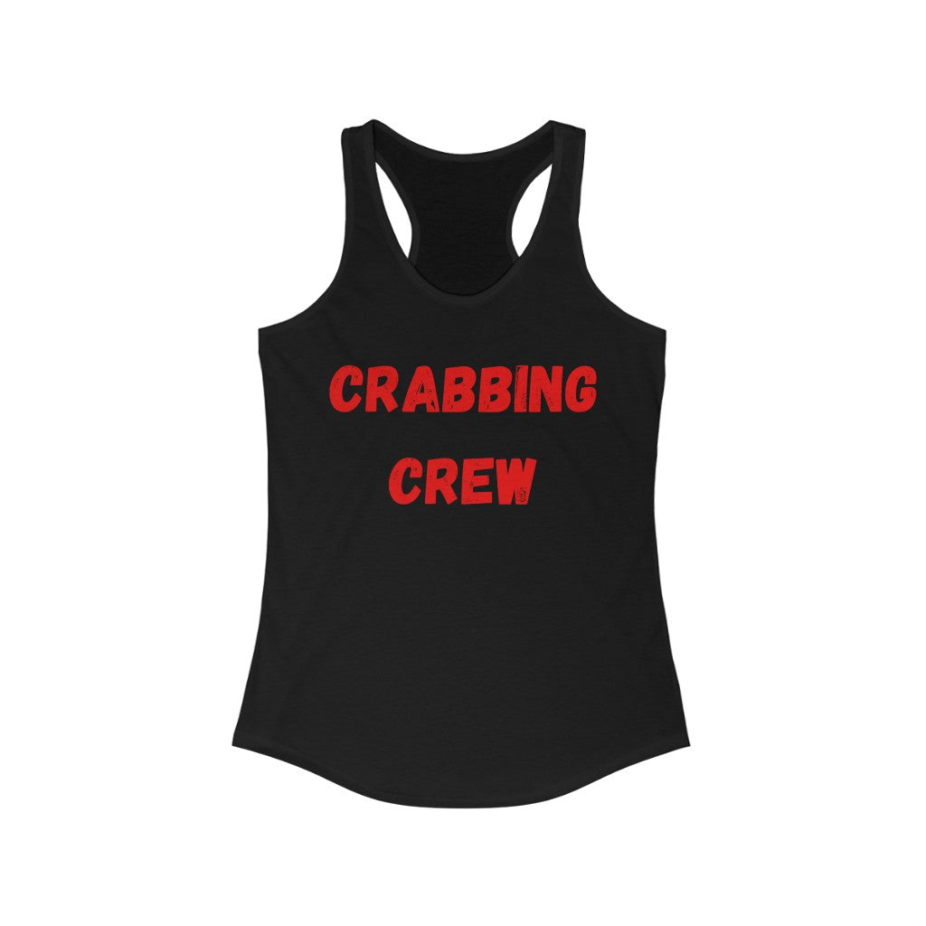 Crabbing Crew Women's Ideal Racerback Tank