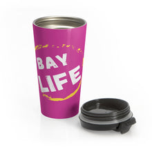 Load image into Gallery viewer, Bay Life Stainless Steel Travel Mug
