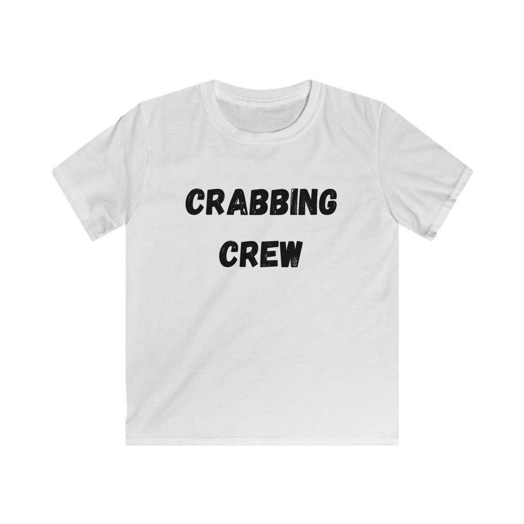 Crabbing Crew Kids Softstyle Tee - Multiple Colors Available