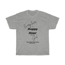 Load image into Gallery viewer, Every Hour is Happy Hour at Tices Shoal Unisex Heavy Cotton Tee - Multiple Colors Available
