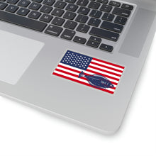 Load image into Gallery viewer, Flounder Flag Kiss-Cut Stickers
