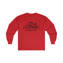 Load image into Gallery viewer, NJOIG Members Only Ultra Cotton Long Sleeve Tee
