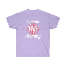 Load image into Gallery viewer, Captain, Wife, Mommy Unisex Ultra Cotton Tee
