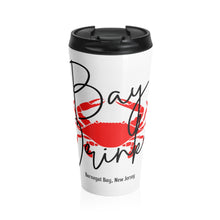 Load image into Gallery viewer, Bay Drinking Barnegat Bay Stainless Steel Travel Mug
