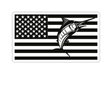 Load image into Gallery viewer, Sailfish Flag Kiss-Cut Stickers
