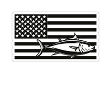 Load image into Gallery viewer, Tuna Flag Kiss-Cut Stickers
