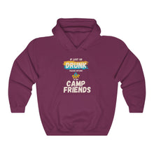 Load image into Gallery viewer, If Lost or Drunk Please Return To My Camp Friends Unisex Heavy Blend™ Hooded Sweatshirt
