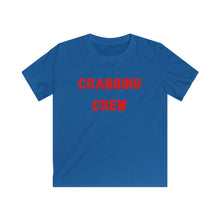 Load image into Gallery viewer, Crabbing Crew Kids Softstyle Tee - Multiple Colors Available
