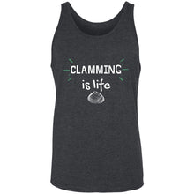 Load image into Gallery viewer, Clamming is Life Unisex Tank
