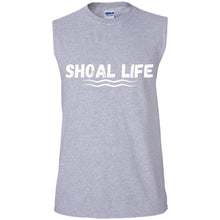 Load image into Gallery viewer, Shoal Life Men&#39;s Ultra Cotton Sleeveless T-Shirt
