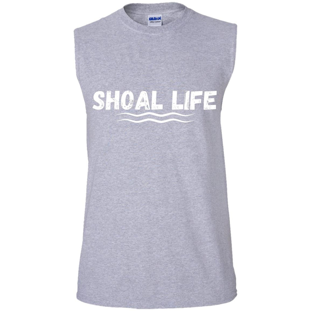 Shoal Life Men's Ultra Cotton Sleeveless T-Shirt