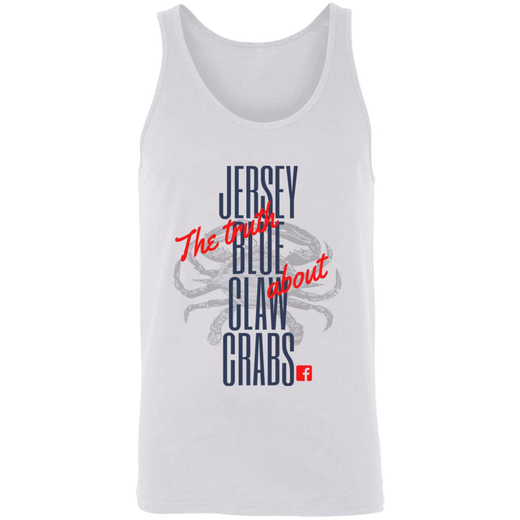 The Truth About Jersey Blue Claw Crabs Unisex Tank