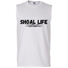 Load image into Gallery viewer, Shoal Life Men&#39;s Ultra Cotton Sleeveless T-Shirt
