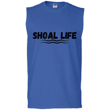 Load image into Gallery viewer, Shoal Life Men&#39;s Ultra Cotton Sleeveless T-Shirt
