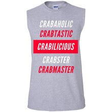 Load image into Gallery viewer, Crabaholic Men&#39;s Ultra Cotton Sleeveless T-Shirt
