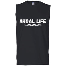 Load image into Gallery viewer, Shoal Life Men&#39;s Ultra Cotton Sleeveless T-Shirt
