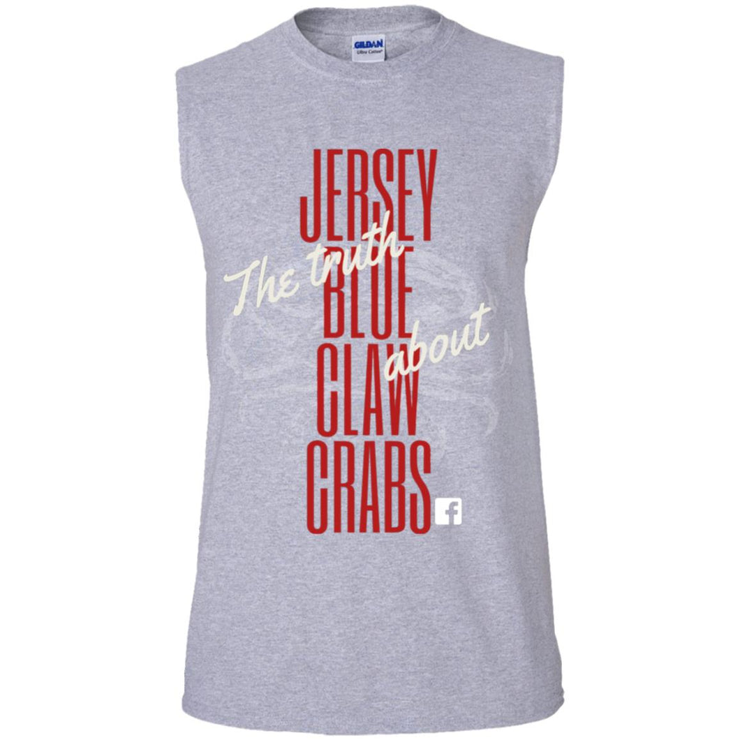 The Truth About Jersey Blue Claw Crabs - Men's Ultra Cotton Sleeveless T-Shirt