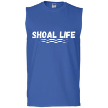 Load image into Gallery viewer, Shoal Life Men&#39;s Ultra Cotton Sleeveless T-Shirt
