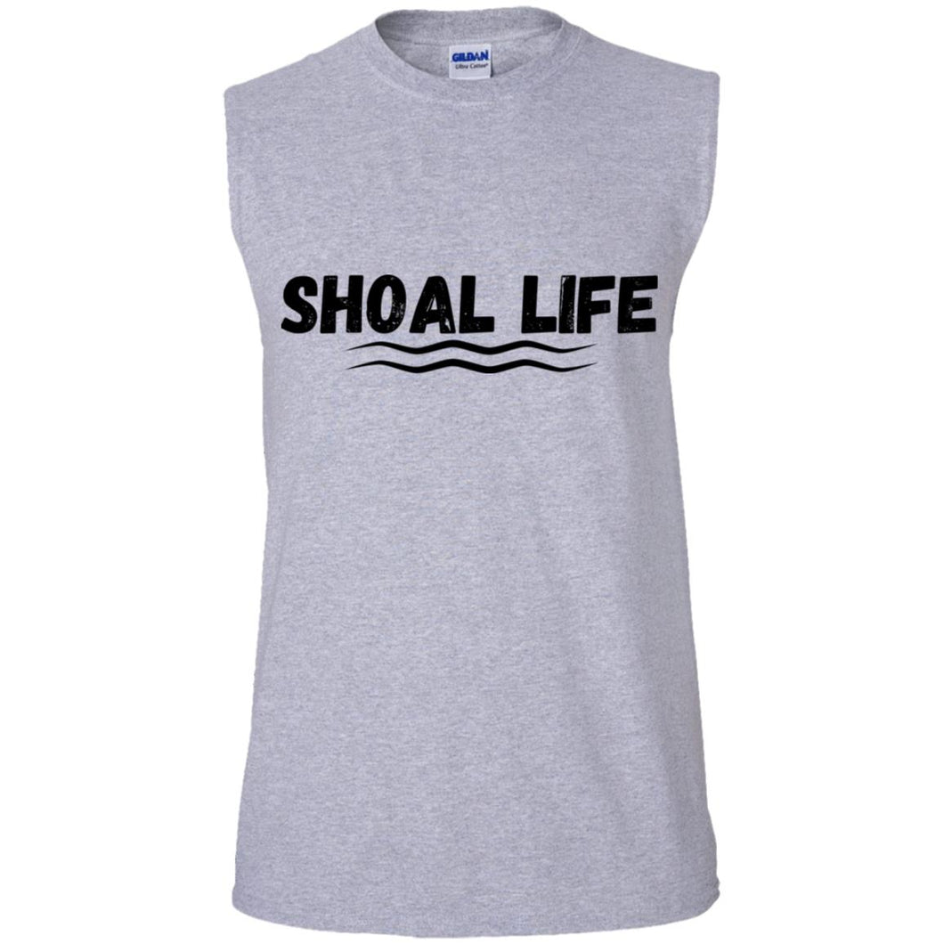 Shoal Life Men's Ultra Cotton Sleeveless T-Shirt