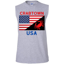 Load image into Gallery viewer, Crabtown Men&#39;s Ultra Cotton Sleeveless T-Shirt
