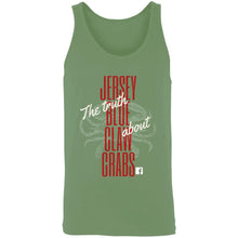 Load image into Gallery viewer, The Truth About Jersey Blue Claw Crabs Unisex Tank
