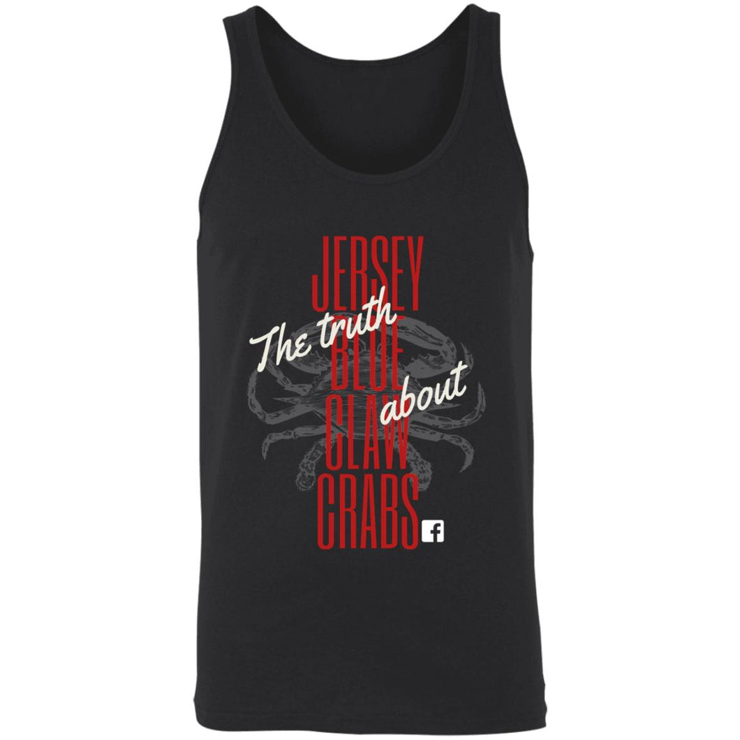 The Truth About Jersey Blue Claw Crabs Unisex Tank