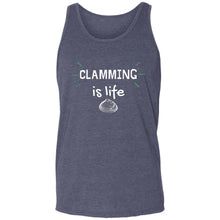 Load image into Gallery viewer, Clamming is Life Unisex Tank
